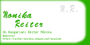 monika reiter business card